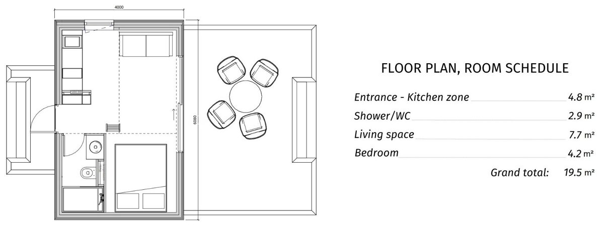 VMS houses HAVEN Mini floorplan