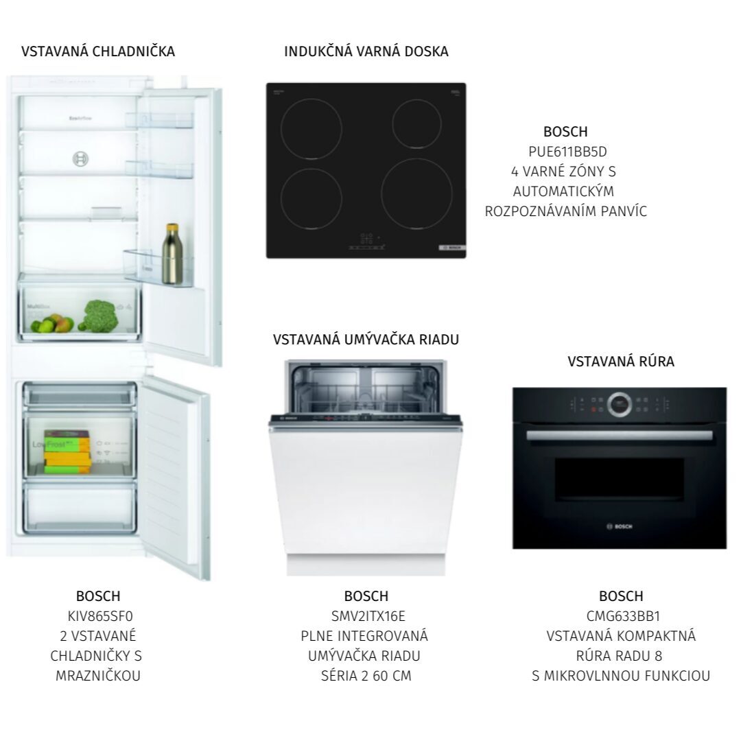 VMS houses kitchen appliances